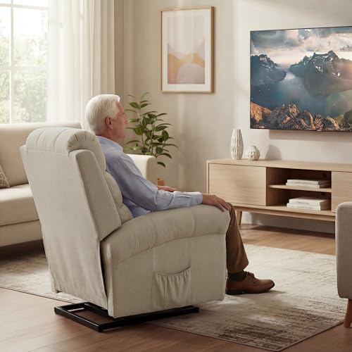 Fauteuil Releveur Électrique Massage + Chaleur HOMCOM
