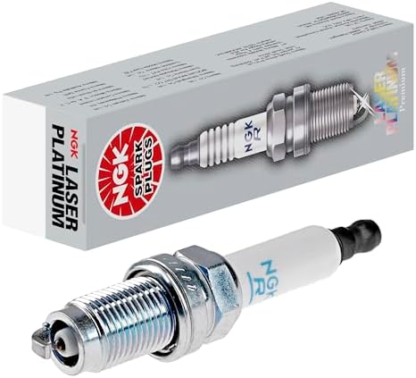 NGK Zündkerze PZFR6R, 5758 | Laser Platinum | 1 Stück | PZFR6R, 5758 passend für A1 A3 Altea Ibiza Leon Toledo Octavia