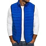 Gilet sans Manche Homme Hiver Chaud ÉPais Manteau Doudoune en Coton Grand Taille Vintage Mode Pas Cher Veste Polaire Blouson