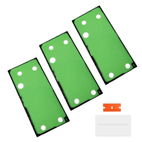 [3pcs Tape Pack] pre-cust s23 Ultra Back Cover Battery Adhesive,Galaxy s23 Ultra Rear Cover Adhesive Parts,Back Battery Door Cover Adhesive Tape for Samsung Galaxy s23 Ultra 5G S918U