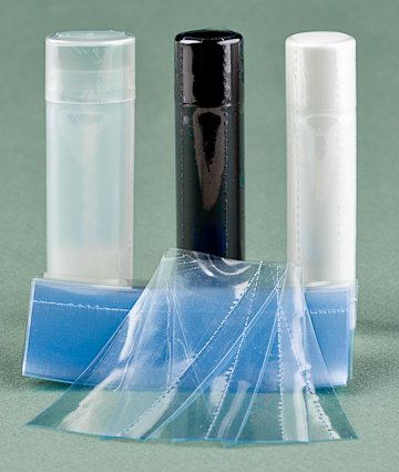 Clear Shrink WRAP Bands for Lip Balm Chapstick Tubes - Bundle of 250