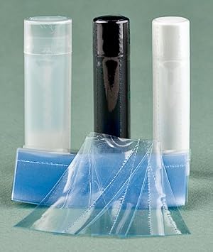 Clear Shrink WRAP Bands for Lip Balm Chapstick Tubes - Bundle of 250