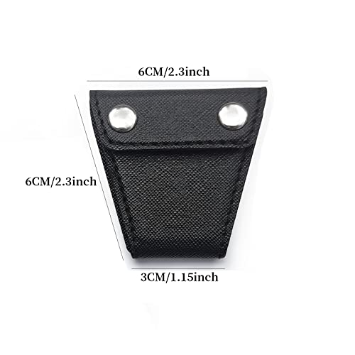 Sicherheitsgurt-Einsteller, 2 Stück Auto Sicherheitsgurt Versteller Sicherheitsgurt Clip,Universeller Komfort Schulter Nacken Schutz Sicherheitsgurt Clips, PU Leder Sicherheitsgurt Positionierer