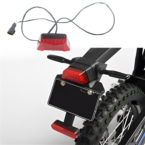 Luz trasera de motocicleta para rutas de montaña y Sting MX4 3