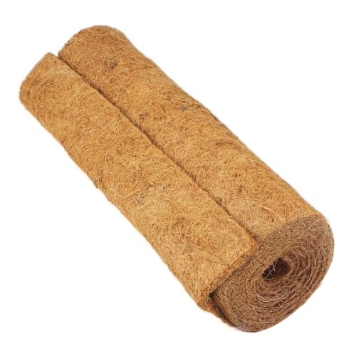 MOERAE Mata kokosowa w rolce 30 x 300 cm – wkładka z naturalnego włókna kokosowego do skrzynki na rośliny, ochrona przed zimnem roślin doniczkowych, izolacja przed zimnem i zwalczanie chwastów w