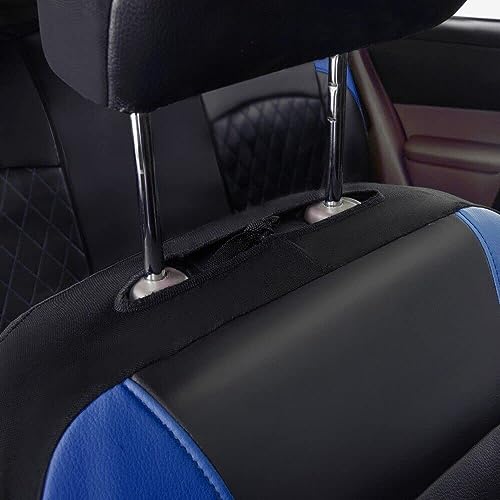 Housse de siège voiture MG ZS finition cuir surround de luxe A-Blue