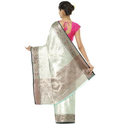 PTIEPL BANARASI SILK WORKS kanchipuram silk saree in art silk – image 3