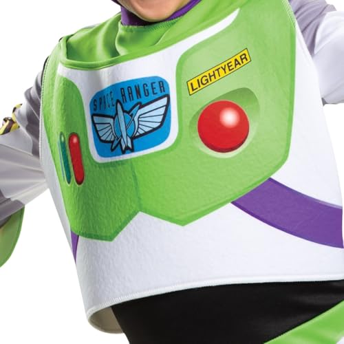 Disguise Toy Story 4 BuzzLightyear Costume, Officially Licensed Toy Story 4 Costume for Kids, Small (4-6) by Disguise - Used condition - Image 3