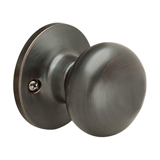 Maçaneta Yale Edge Sinclair em bronze polido a óleo - falsa