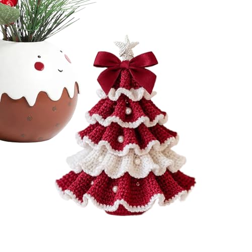 Kit de crochet sapin de Noël DIY pour adultes amateurs de loisirs créatifs