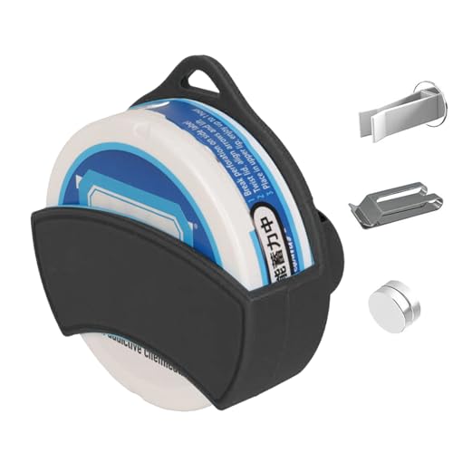 Porte-boîte pour tabac à mâcher support magnétique en silicone clip ceinture pour homme