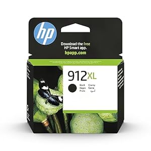 HP 912 Tintenpatrone Original 3YL84AE Druckerpatrone, Schwarz, XL