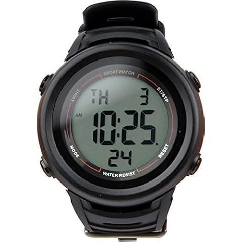 Tis Pro 322 Wrist Stopwatch 10 Laps Split Memory Water & Shock Resistant Watch Cover