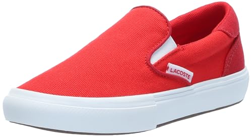 Lacoste Unisex-Child Children's Jump Serve Sneaker, Rook/Log, 13