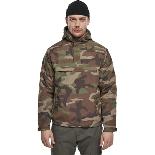 Image of Men's Fleece-Lined Quarter Zip Windbreaker Pullover