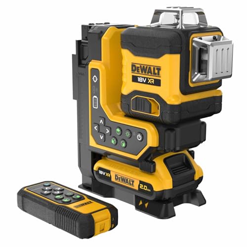 Niveau laser multilignes 3 x 360° avec faisceau et télécommande Livré en coffret T STAK DEWALT DCLE34035D1 QW - vue 4
