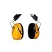 3M PELTOR Hearing Protection Optime 98 Earmuffs, Cap Mount, H9P3E, 23 dB NRR, Universal Mounting Attachment, Adjustable Tilt Earcups, E-A-Rfit Compatible, Pack of 1, Yellow