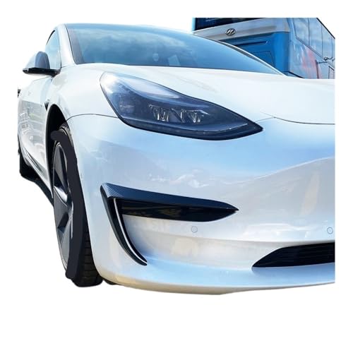 Paupières de phare pour Model 3 2017-2021 cache antibrouillard ABS - 5
