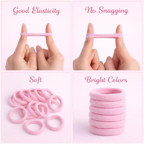 Image of Rubber Band for Hair Hair Ties for Women Hair Ties for Girls Ponytail Hair Band Ponytail Holder Hair Rubber Band for Women Stylish Hair Accessories for Kids Girls Baby Girl (Multicolor - Pack of 200)