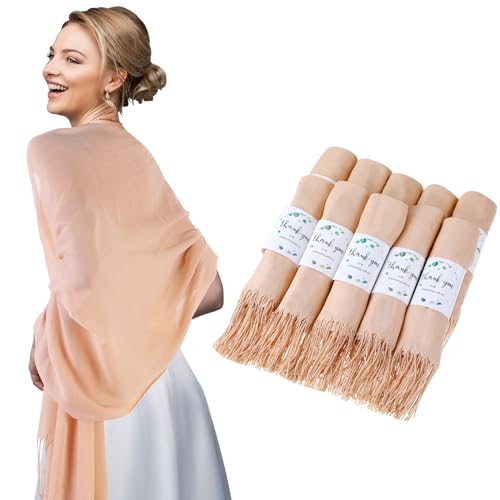 Ramede 50 Pcs Pashmina Shawl Wraps for Women 79 x