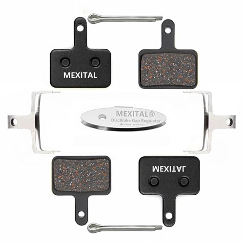 MEXITAL 2 Pares Pastillas Freno Disco para Shimano M315 M355 M365 M375 M395 M396 M415 M416 M445 M446 M447 M465 M475 M485 M486 M495 M505 M510 M515 M525 M535 M575 Tektro Orion Auriga Pro Comp