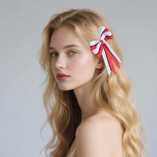 2 Stück Anime-Themenband, 457 cm Langes Geschenkband mit Rot-weißem Cartoon-Ball für DIY-Bastel und Partydekorationen