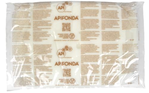 Apifonda 12×1 kg – Bienenfutterteig für Imker | Hochwertiger Zuckerfutterteig für Honigbienen | Ideales Winter- und Frühjahrsfutter | Sofort verarbeitungsbereit