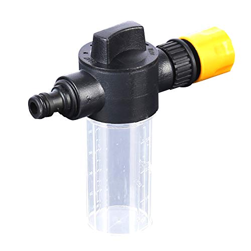 Garden Foam Water Sprayer, Water Gun Foam Pot Hose Car Cleaning Washer Hose Spray Gun Water Foamer Spraying Nozzle for Garden Watering Auto Cleaning Wash Tools Soap Foam Dispenser Accessories