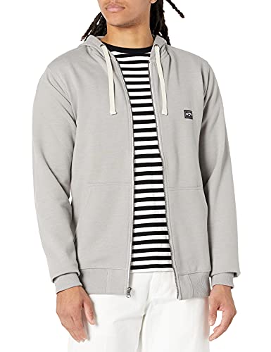 Billabong Men's Classic Premium Full Zip Fleece Sweatshirt Hoodie