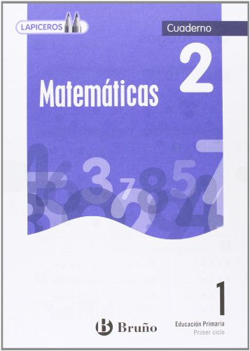 Portada de Lapiceros Matemáticas 1 Cuaderno 2 Educación Primaria