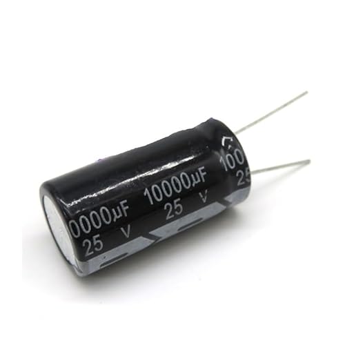 ICXLPMC 5PCS 25V10000UF 18 * 35mm 10000UF 25V 18 * 35 Electrolytic capacitor