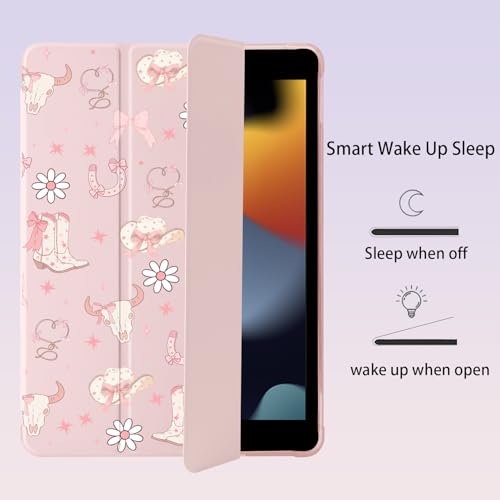 Coque iPad 9.7 avec veille automatique et support stylet intégré
