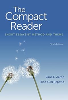 Paperback The Compact Reader: Short Essays by Method and Theme Book