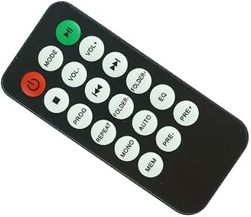Remote Control for Auna Kentucky Jukebox 10033772 Jukebox CD Player