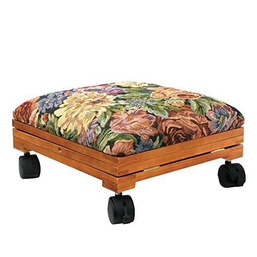 Footrest Adjustable Fold-A-Way Tapestry