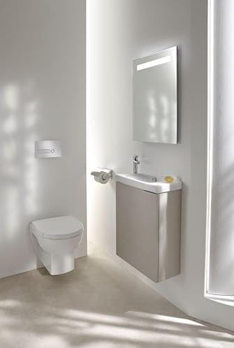 Jacob Delafon ODEON UP – Kompaktes Waschbecken 40 x 25 rechts weiß