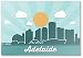 Adelaide Skyline - Calamita da frigorifero Australia