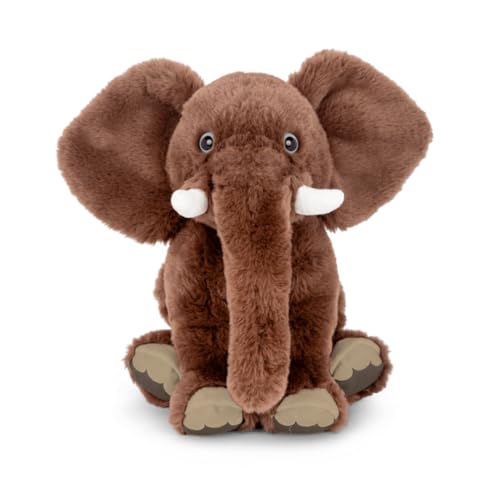 Fahlo Tracking Plush | Includes 12' Plush, Interactive 3D Tracking Map, and Wildlife Conservation Support | Eco-Friendly & Safe for All Ages | (Elephant)