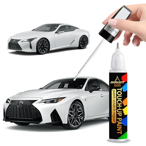 Eminent White Pearl(085) Touch Up Paint For Lexus Exact Match-Chips and Nicks 2 in 1 Car Paint Pen Scratch Rapair for NXRX/GX/RZ/LX/ES/IS/LS/UX HYBRID