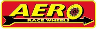 AERO RACE WHEELS DIRT LATE MODEL STREET DRAG CAR RACING STICKER DECAL GRAPHIC (Size: 3")