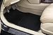 Zone Tech All Weather Carpet Vehicle Floor Mats- 4-Piece Black Premium Quality Carpeted Floor Liners Plus Vinyl Heel Pad for Additional Protection - Driver Seat, Passenger Seat and Rear