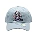 Muka Dad Hat Streetwear Hip Hop Graphic Hats Bunny Embroidery Dad Hat Women Men Baseball Cap Designs (Psycho Rabbit (Baby Blue))