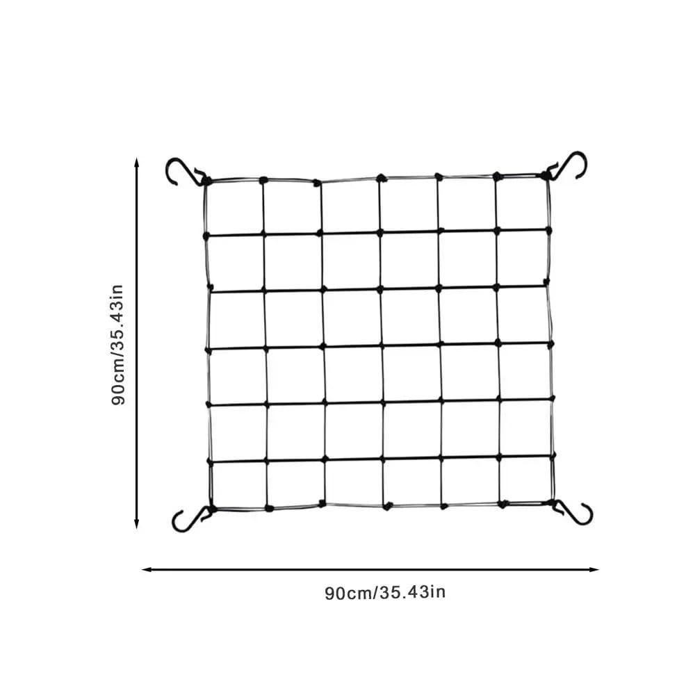 Rete Protettiva in Plastica Rete for traliccio da giardino 40/50/60 cm di supporto for piante ad alta resistenza for for cetrioli for la coltivazione rampicanti(90x90cm 16 grids)
