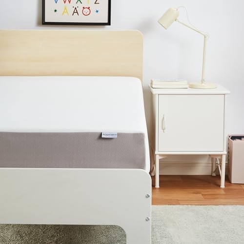 Amazon Basics Memory Foam Mattress, Soft Plush Feel, Breathable, ...