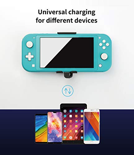 Power Bank For Switch Lite,5000Mah Rechargeable Extended Portable Battery Charger, Compact Travel Backup Power Pack For Switch Lite #TOP3