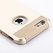 iPhone 6S Plus Case, technext020 Gold Armor Case for iPhone 6S Plus Slim Hybrid Dual Layer Shockproof Tough Plastic Silicone Hard Cover for Apple iPhone 6 6S Plus Bumper Back cover