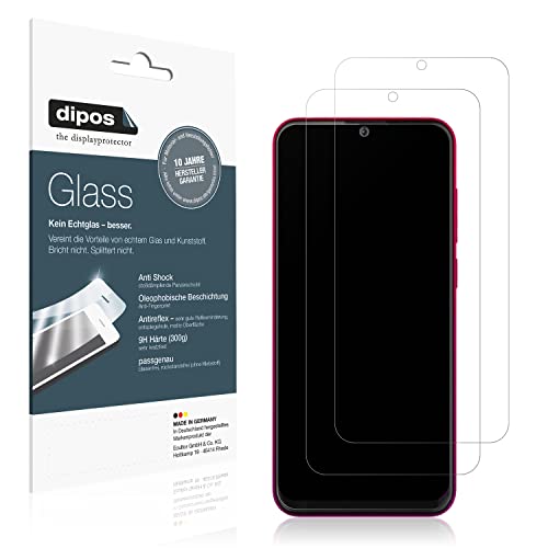 dipos 2x Film protection écran 9H mat pour WALTON Primo RM4