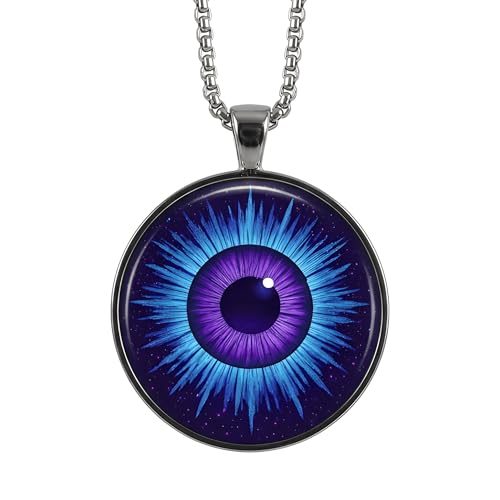 MYRIAD MELODIES Third Eye Vision Mystical - Beauty Charm Necklace, Unique Gift for Him or Her, Spiritual Symbols – Third Eye