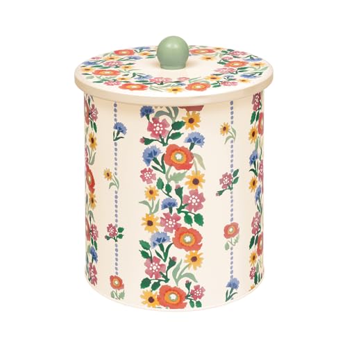 Image of Elite tins Emma Bridgewater - Poppies Medium Tin Biscuit Barrel 150 (d) x 173 mm