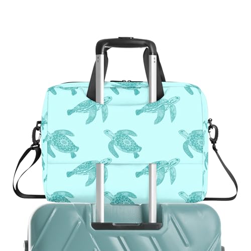 Bolso para portátil de 16 pulgadas con diseño de tortugas marinas miniatura 6